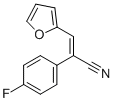 E-α-(4-氟苯基 )-β-(2-呋喃基 )丙烯腈結(jié)構(gòu)式_871126-30-6結(jié)構(gòu)式