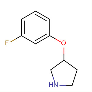 3-(3-氟苯氧基)吡咯烷結(jié)構(gòu)式_871587-68-7結(jié)構(gòu)式