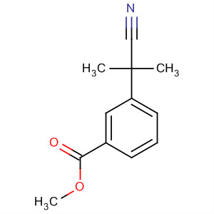 3-(2-氰基丙烷-2-基)苯甲酸甲酯結(jié)構(gòu)式_872091-85-5結(jié)構(gòu)式