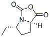 (5s-順式)-(9ci)-5-乙基四氫-1H,3h-吡咯并[1,2-c]噁唑-1,3-二酮結(jié)構(gòu)式_87251-01-2結(jié)構(gòu)式