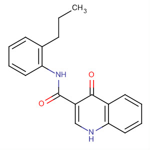 4-氧代-n-(2-丙基苯基)-1H-喹啉-3-羧酰胺結構式_873050-33-0結構式