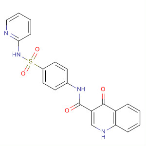 4-氧代-n-[4-(2-吡啶磺?；?苯基]-1H-喹啉-3-羧酰胺結(jié)構(gòu)式_873050-38-5結(jié)構(gòu)式