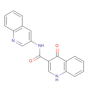 4-氧代-n-(3-喹啉基)-1H-喹啉-3-羧酰胺結構式_873050-91-0結構式