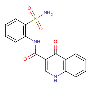 4-氧代-n-(2-磺?；交?-1H-喹啉-3-羧酰胺結(jié)構(gòu)式_873050-94-3結(jié)構(gòu)式