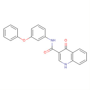 4-氧代-n-(3-苯氧基苯基)-1H-喹啉-3-羧酰胺結(jié)構(gòu)式_873051-03-7結(jié)構(gòu)式