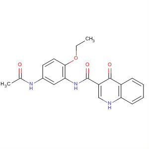 N-(5-乙?；被?2-乙氧基-苯基)-4-氧代-1H-喹啉-3-羧酰胺結(jié)構(gòu)式_873051-48-0結(jié)構(gòu)式