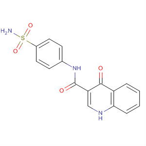 4-氧代-n-(4-磺?；交?-1H-喹啉-3-羧酰胺結(jié)構(gòu)式_873051-80-0結(jié)構(gòu)式