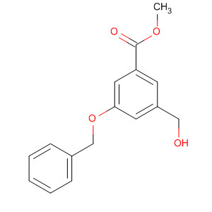3-(芐氧基)-5-(羥基甲基)苯甲酸甲酯結(jié)構(gòu)式_873450-57-8結(jié)構(gòu)式