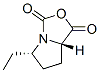 (5s-反式)-(9ci)-5-乙基四氫-1H,3h-吡咯并[1,2-c]噁唑-1,3-二酮結構式_87392-45-8結構式