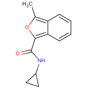 3-甲基-苯并呋喃-2-羧酸環(huán)丙酰胺結構式_874372-92-6結構式