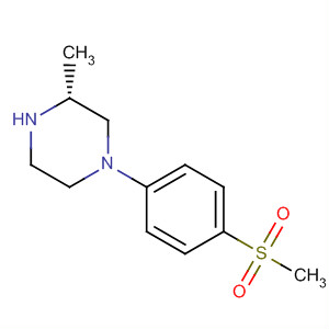 (R)-1-(4-甲烷磺?；交?-3-甲基哌嗪結(jié)構(gòu)式_874646-23-8結(jié)構(gòu)式