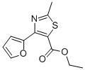 4-(2-呋喃)-2-甲基-5-噻唑羧酸乙酯結(jié)構(gòu)式_875237-47-1結(jié)構(gòu)式