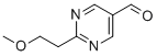 2-(2-甲氧基-乙基)-嘧啶-5-甲醛結(jié)構(gòu)式_876717-41-8結(jié)構(gòu)式