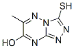 3-疏基-6-甲基-[1,2,4]噻唑并[4,3-b][1,2,4]噻嗪-7-醇結(jié)構(gòu)式_877-28-1結(jié)構(gòu)式