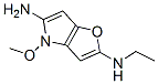 n2-乙基-4-甲氧基-4H-呋喃并[3,2-b]吡咯-2,5-二胺結(jié)構(gòu)式_877396-14-0結(jié)構(gòu)式