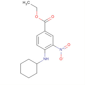 4-(環(huán)己基氨基)-3-硝基苯甲酸乙酯結(jié)構(gòu)式_87815-77-8結(jié)構(gòu)式