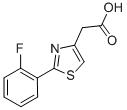 [2-(2-氟-苯基)-噻唑-4-基]-乙酸結(jié)構(gòu)式_879070-41-4結(jié)構(gòu)式