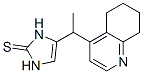 1,3-二氫-4-[1-(5,6,7,8-四氫-4-喹啉)乙基]-2H-咪唑-2-硫酮結(jié)構(gòu)式_880652-78-8結(jié)構(gòu)式