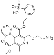 Amlodipine Structure,88150-42-9Structure