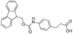 3-(Fmoc-4-氨基苯基)-丙酸結(jié)構(gòu)式_882847-07-6結(jié)構(gòu)式