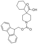 Fmoc-4-環(huán)己基哌啶-4-羧酸結(jié)構(gòu)式_882847-21-4結(jié)構(gòu)式