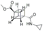 4-(N-環(huán)丙氨基羰基)立方烷羧酸甲酯結(jié)構(gòu)式_883554-72-1結(jié)構(gòu)式