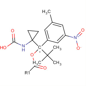 N-叔丁氧基羰基-N-環(huán)丙基-N-(3-甲基-5-硝基芐基)胺結(jié)構(gòu)式_883977-22-8結(jié)構(gòu)式