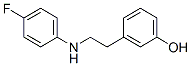 3-[2-(4-氟苯氨基)-乙基]-苯酚結(jié)構(gòu)式_885270-39-3結(jié)構(gòu)式