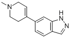6-(1-甲基-1,2,3,6-四氫吡啶-4-基)-1H-吲唑結(jié)構(gòu)式_885272-32-2結(jié)構(gòu)式