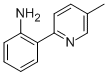 2-(5-甲基-吡啶-2-基)-苯胺結(jié)構(gòu)式_885277-33-8結(jié)構(gòu)式