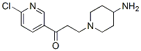 3-(4-氨基-1-哌啶)-1-(6-氯-3-吡啶)-1-丙酮結(jié)構(gòu)式_886363-81-1結(jié)構(gòu)式