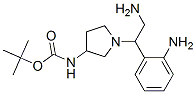 3-N-boc-氨基-1-[2-氨基-1-(2-氨基苯基)-乙基]-吡咯烷結(jié)構(gòu)式_886365-01-1結(jié)構(gòu)式