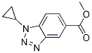 1-環(huán)丙基-1H-苯并[d][1,2,3]噻唑-5-羧酸甲酯結(jié)構(gòu)式_887350-84-7結(jié)構(gòu)式