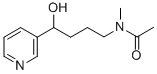 4-(乙?；谆被?-1-(3-吡啶)-1-丁醇結構式_887352-16-1結構式