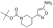 3-(5-氨基-3-異噁唑)-哌啶-1-羧酸叔丁酯結(jié)構(gòu)式_887586-40-5結(jié)構(gòu)式