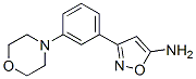 3-(3-嗎啉-4-苯基)-5-氨基異噁唑結(jié)構(gòu)式_887591-31-3結(jié)構(gòu)式