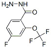 4-氟-2-三氟甲氧基苯甲酸肼結(jié)構(gòu)式_887596-89-6結(jié)構(gòu)式