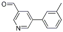 5-間甲苯吡啶-3-甲醛結(jié)構(gòu)式_887973-66-2結(jié)構(gòu)式