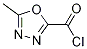 5-甲基-1,3,4-噁二唑-2-羰酰氯結(jié)構(gòu)式_889131-28-6結(jié)構(gòu)式