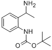 [2-(1-氨基-乙基)-苯基]-氨基甲酸叔丁酯結(jié)構(gòu)式_889949-41-1結(jié)構(gòu)式