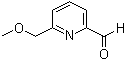 6-(甲氧基甲基)吡啶-2-甲醛結(jié)構(gòu)式_890904-66-2結(jié)構(gòu)式