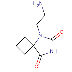 5-(2-氨基乙基)-5,7-二氮雜螺[3.4]辛烷-6,8-二酮結構式_893433-65-3結構式