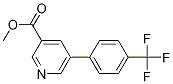 5-(4-(三氟甲基)苯基)吡啶-3-羧酸甲酯結構式_893734-81-1結構式