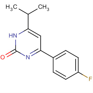 4-(4-氟苯基)-6-異丙基嘧啶-2-醇結(jié)構(gòu)式_894787-95-2結(jié)構(gòu)式