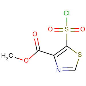 5-(氯磺?；?噻唑-4-羧酸甲酯結(jié)構(gòu)式_89502-07-8結(jié)構(gòu)式
