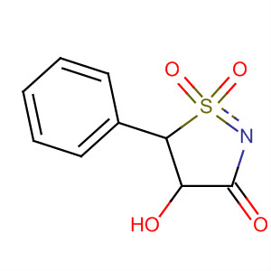 4-羥基-5-苯基-3(2H)-異噻唑酮 1,1-二氧化物結構式_89566-24-5結構式