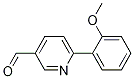 6-(2-甲氧基苯基)-3-吡啶羧醛結(jié)構(gòu)式_898405-24-8結(jié)構(gòu)式