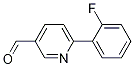 6-(2-氟苯基)-3-吡啶羧醛結(jié)構(gòu)式_898795-78-3結(jié)構(gòu)式