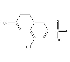 6-Amino-4-hydroxy-2-naphthalenesulfonic acidStructure,90-51-7Structure 6-Amino-4-hydroxy-2-naphthalenesulfonic acid Structure,90-51-7Structure