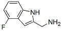 4-氟-1H-吲哚甲胺結(jié)構(gòu)式_904885-13-8結(jié)構(gòu)式